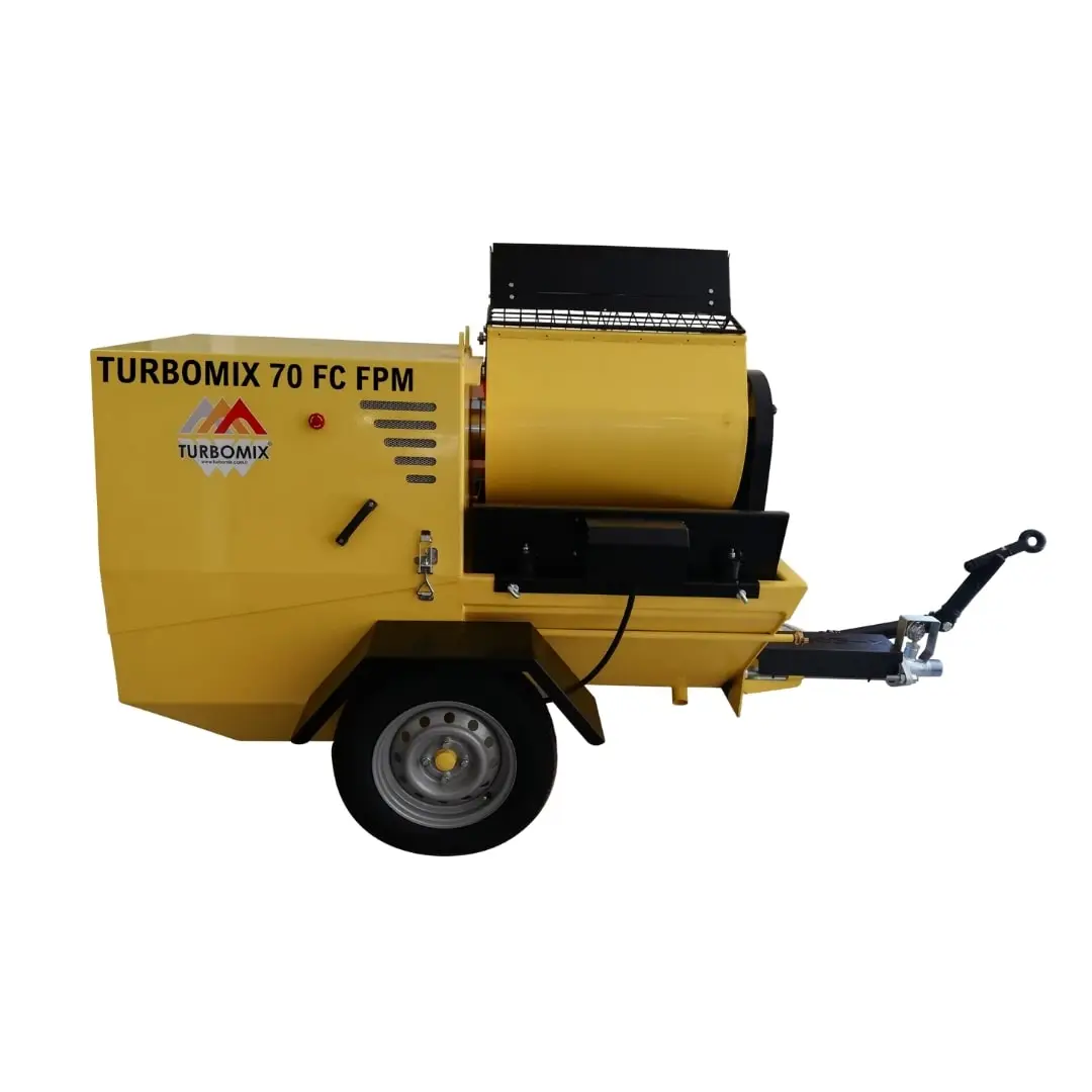 Turbomix 70 FC FPM İnvertörlü Yangına Dayanıklı Sıva Makinesi
